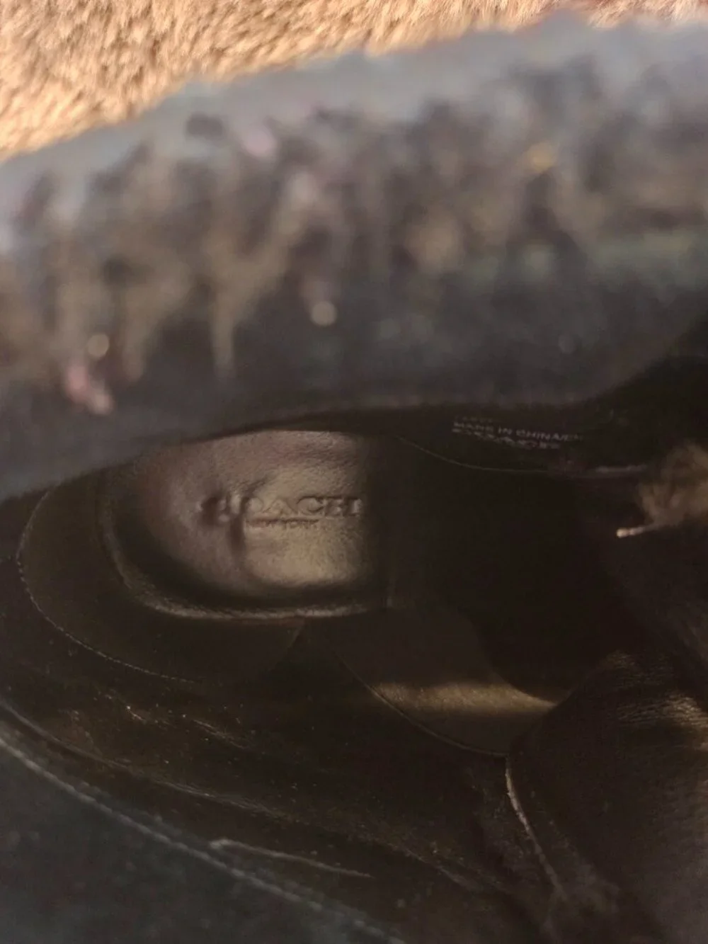 Coach Wedge Boots
